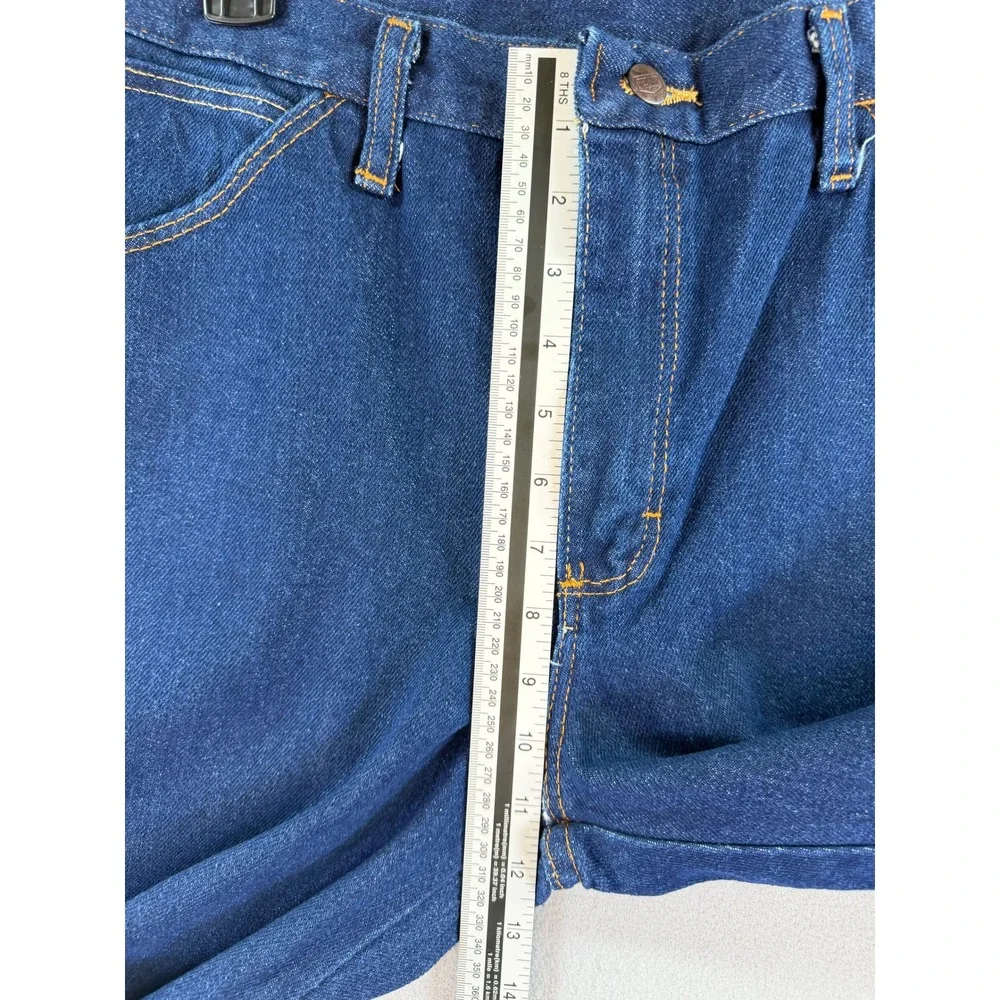 NEW - Red Kap Mens PD54PW5 Dark Wash Straight Leg Work Jeans Blue Denim 32x32